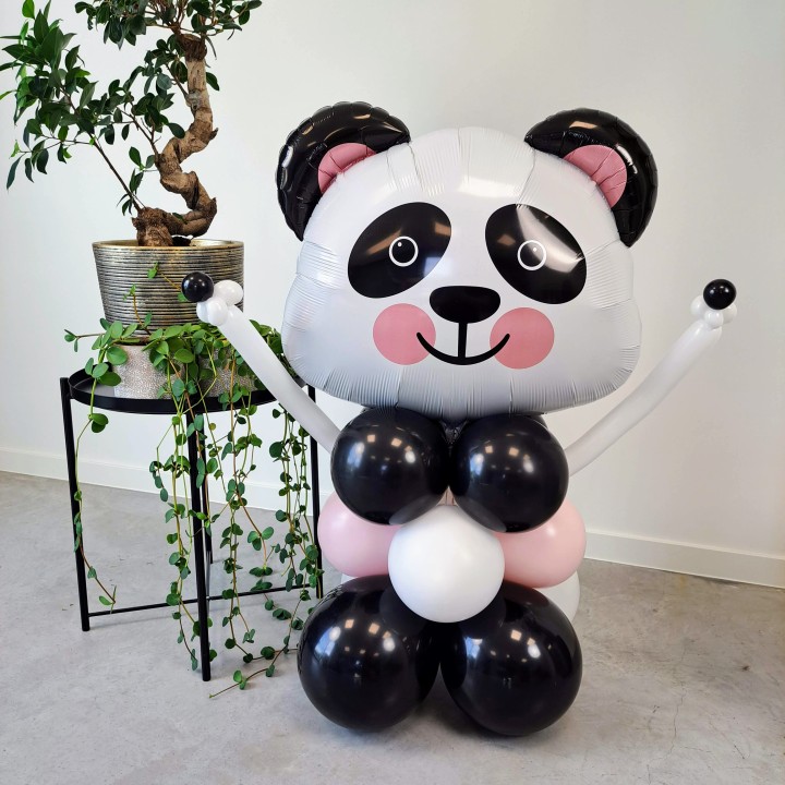 ballondecoratie zebra ballon panda
