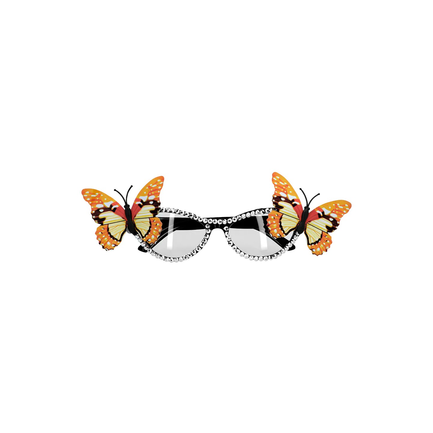 gekke feestbril grappige party bril vlinder
