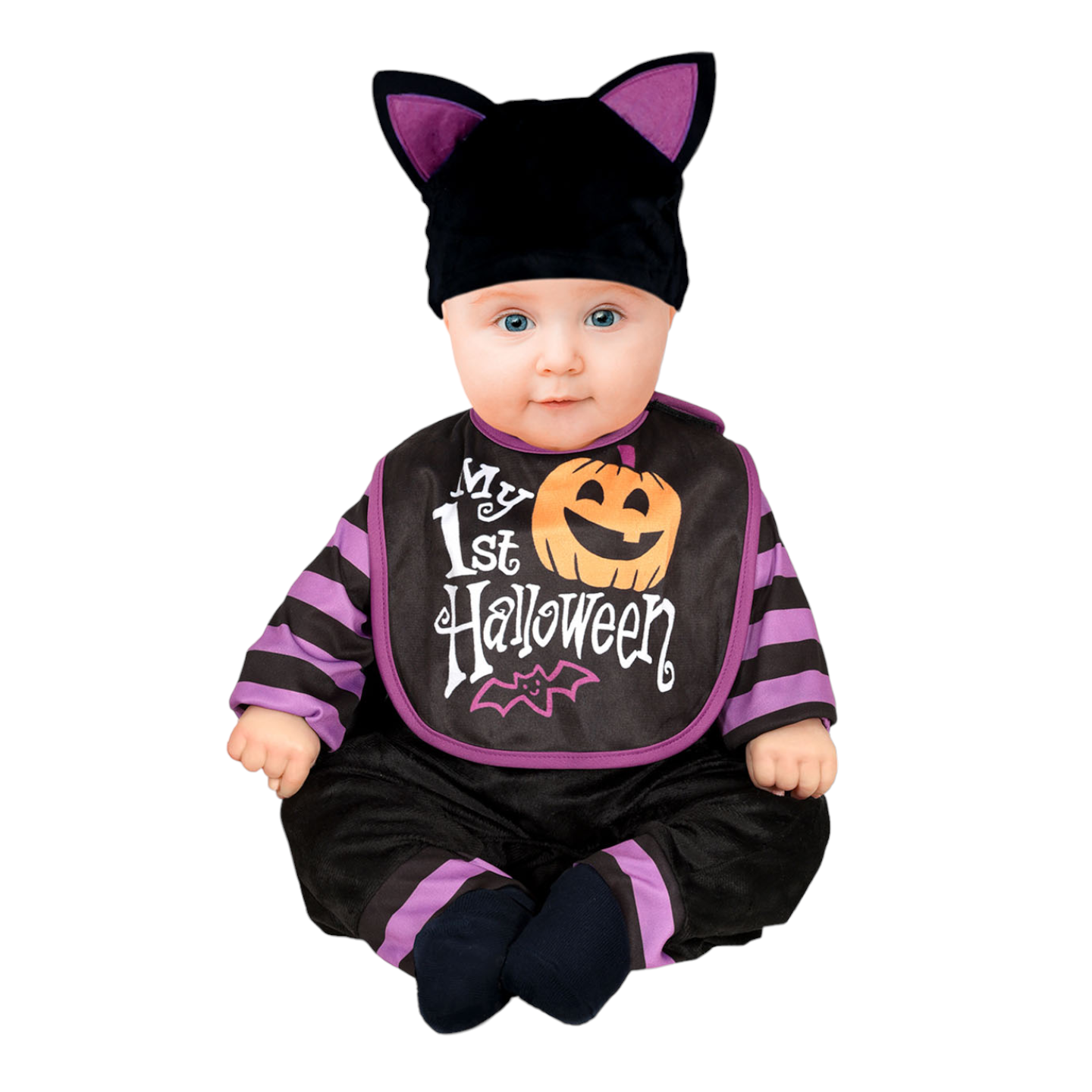 Baby pompoen pakje halloween kostuum