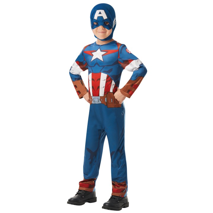 captain america kostuum kind superhelden pak