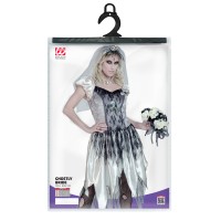 halloween kostuum zombie bruid jurk dames