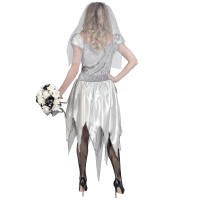 halloween kostuum zombie bruid jurk dames