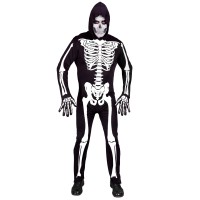 halloween skelet kostuum heren skeletpak