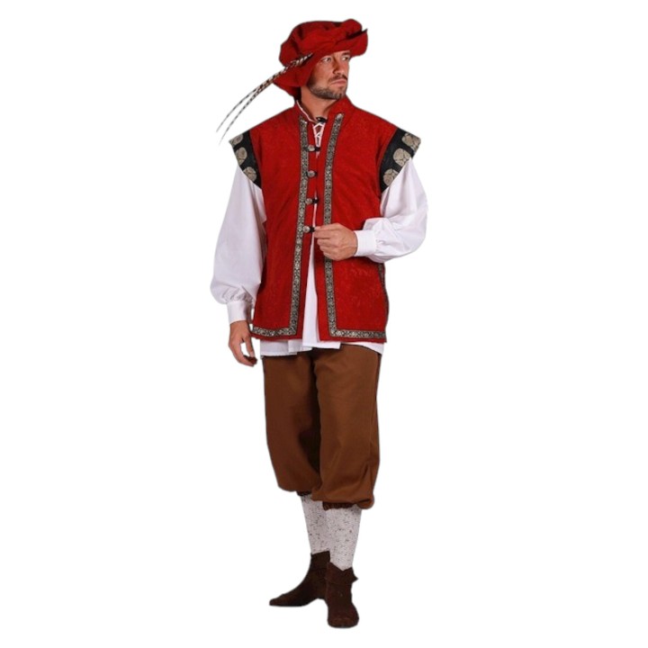 Middeleeuwse rubens marktman kostuum Breugel outfit