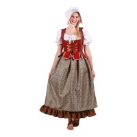 middeleeuwse marktdame outfit rubens breugel kostuum