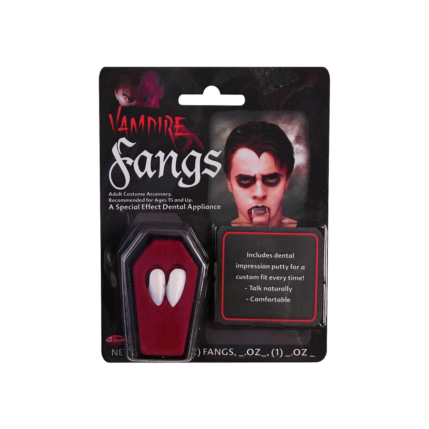 vampier tanden halloween dracula hoektanden