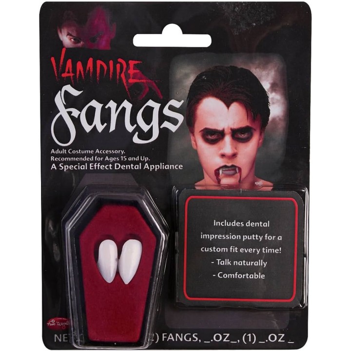 vampier tanden halloween dracula hoektanden