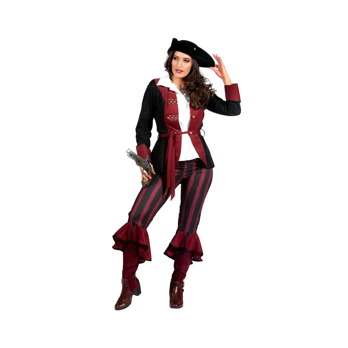 piratenpak volwassenen piraat kostuum dames outfit