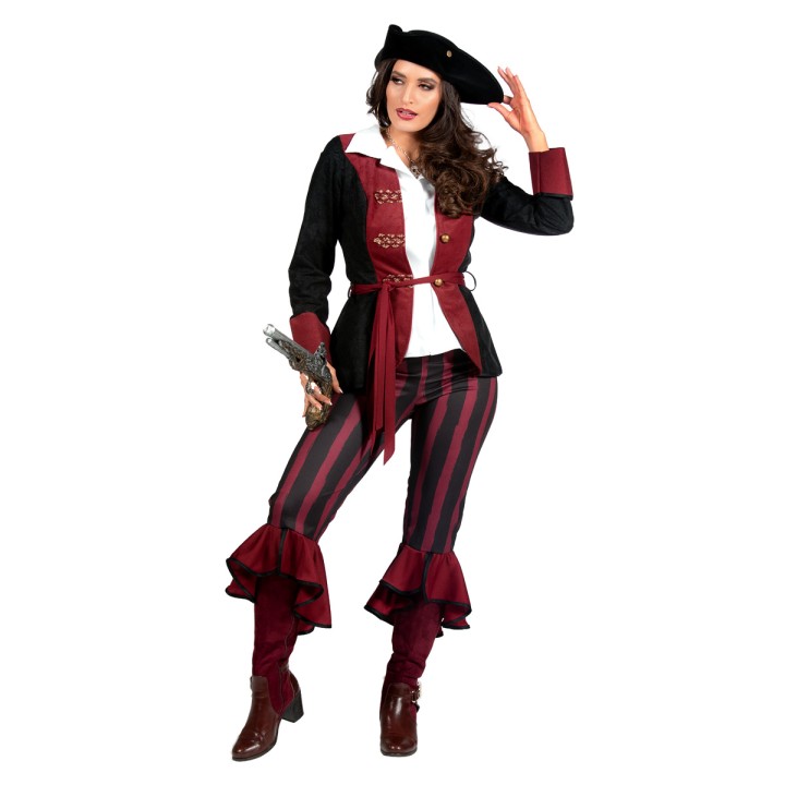 piratenpak volwassenen piraat kostuum dames outfit