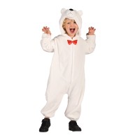 ijsbeer onesie kind dierenpak carnaval kostuum