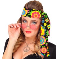 hippie hoofdband haarlint bloemetjes