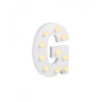 licht letter cijfer G