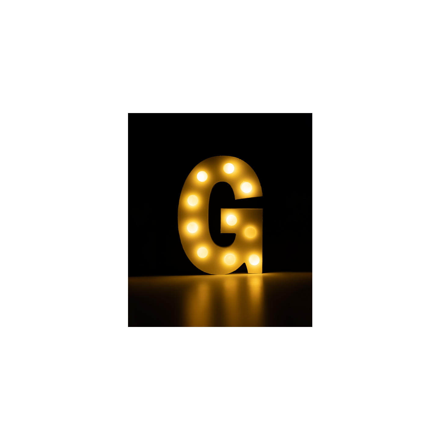 licht letter cijfer G