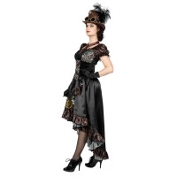 steampunk jurk dames carnaval kostuum