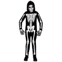 halloween skelet kostuum kind skeletpak