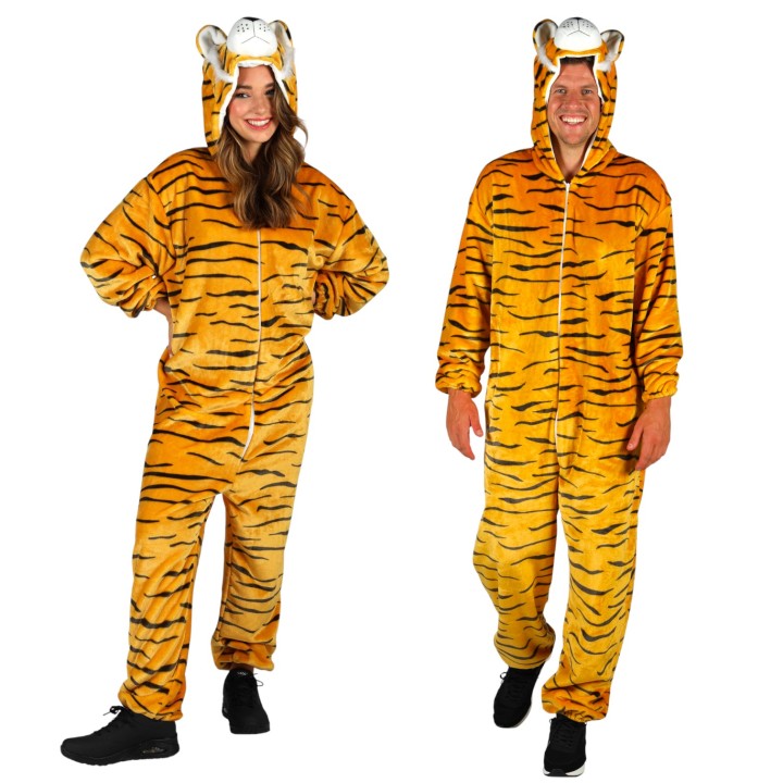 tijger kostuum volwassenen tijgerpak caranaval dierenpak