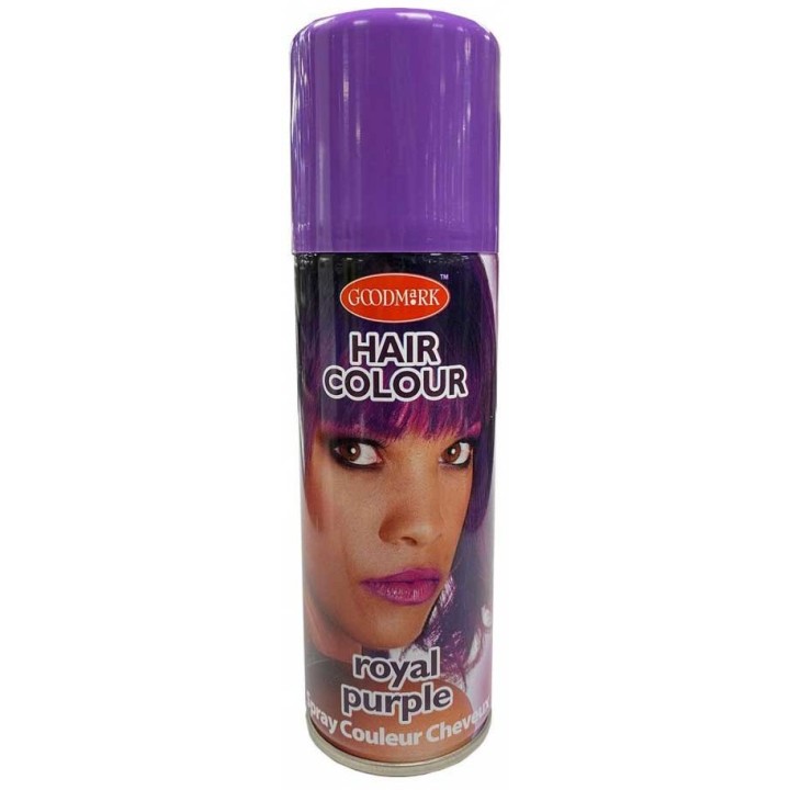 uitwasbare haarverf carnaval haarkleur spray paars