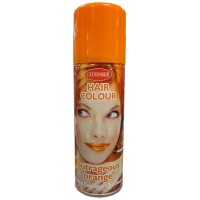 uitwasbare haarverf carnaval haarkleur spray oranje