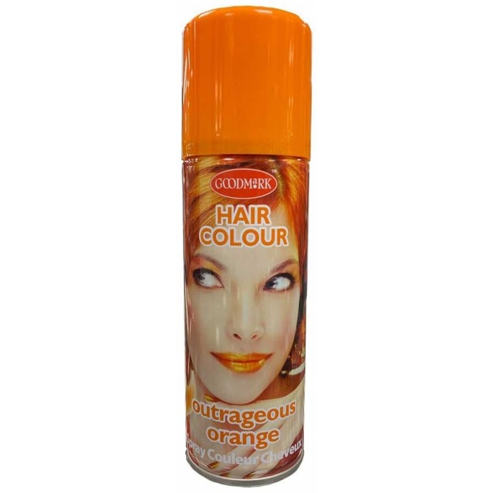 uitwasbare haarverf carnaval haarkleur spray oranje