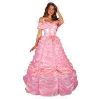 doornroosje prinsessenkleed volwassenen prinsessen jurk roze