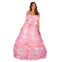 doornroosje prinsessenkleed volwassenen prinsessen jurk roze