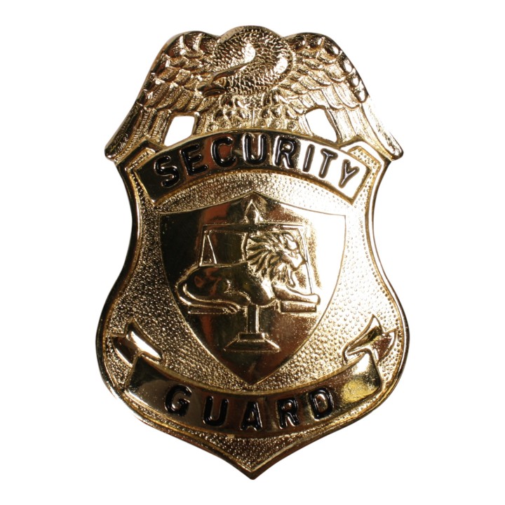 badge security guard carnaval