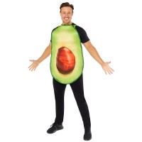 grappige avocado kostuum volwassenen carnavalspak