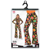flower power broek dames hippie kleding