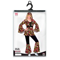 flower power kostuum dames hippie outfit