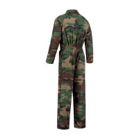 leger camouflage overall dames heren