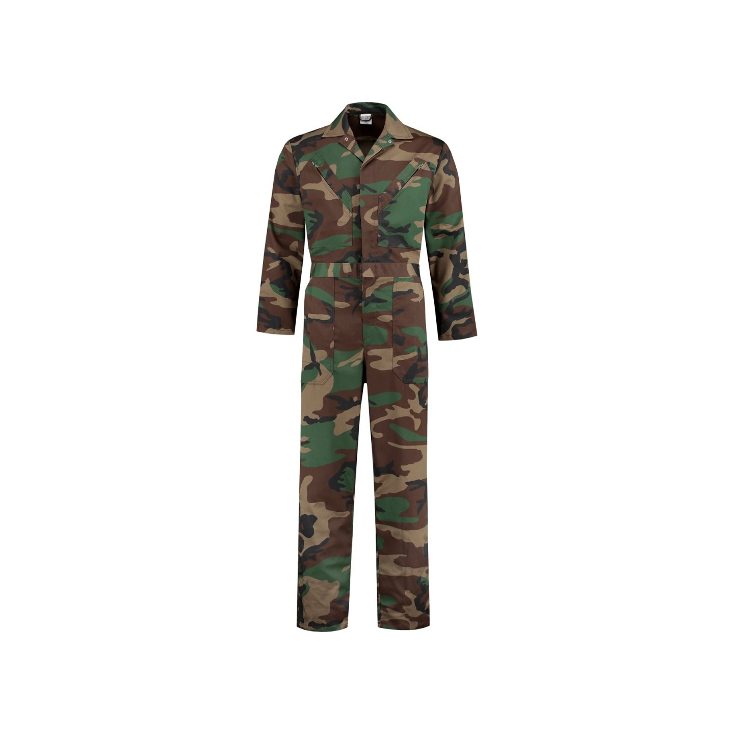 leger camouflage overall dames heren