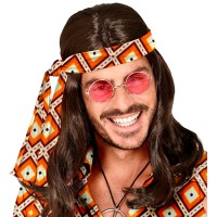 retro 70's haarband haarlint hippie