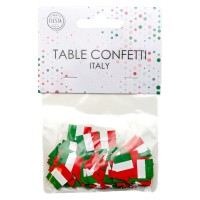 tafelconfetti italiaanse vlaggetjes versiering tafeldecoratie mexico