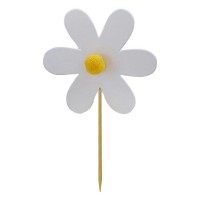 cupcake toppers daisies madeliefjes