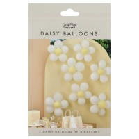 ballonnen set daisies madeliefjes