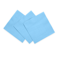 papieren servetten blauw