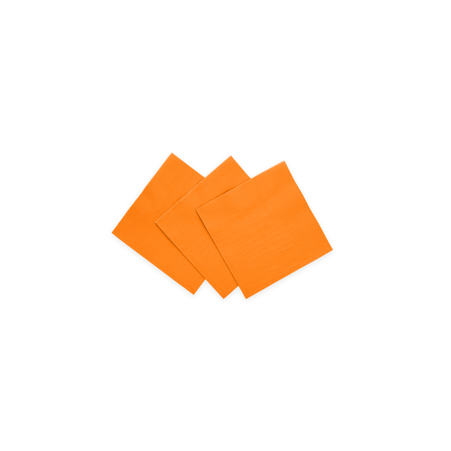 papieren servetten oranje