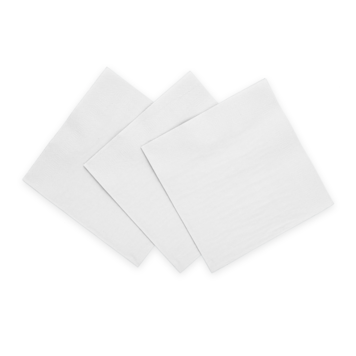papieren servetten wit