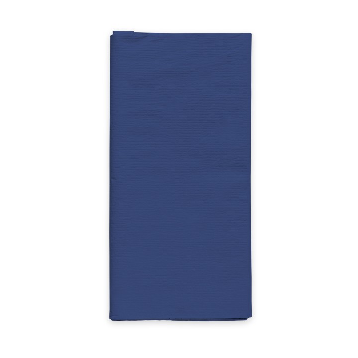 papieren tafelkleed blauw tafelpapier