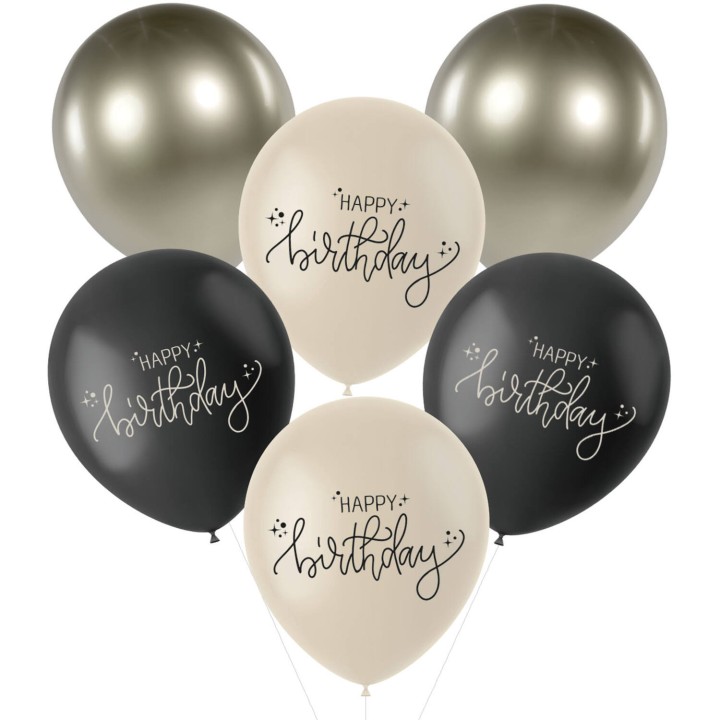verjaardag versiering ballonnen Happy Birthday