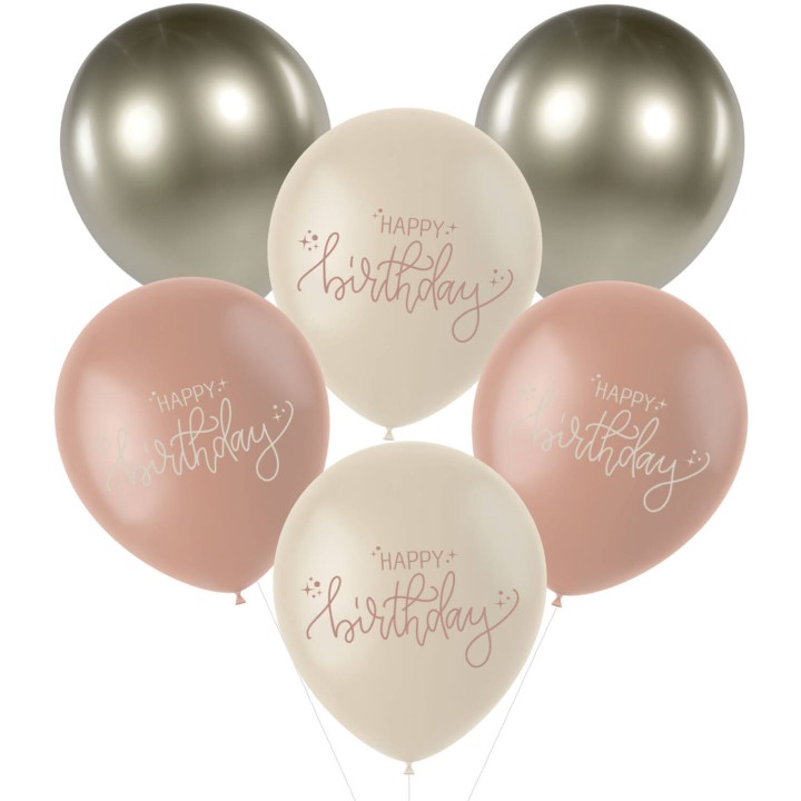 verjaardag  ballonnen Happy Birthday versiering