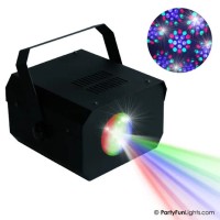 discolamp usb party projector moonflower