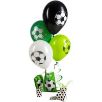 voetbal ballonnen versiering kinderfeestje