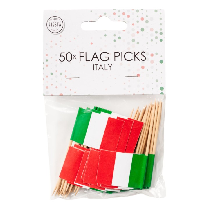 cocktailprikkers italiaanse vlag prikkertjes italie