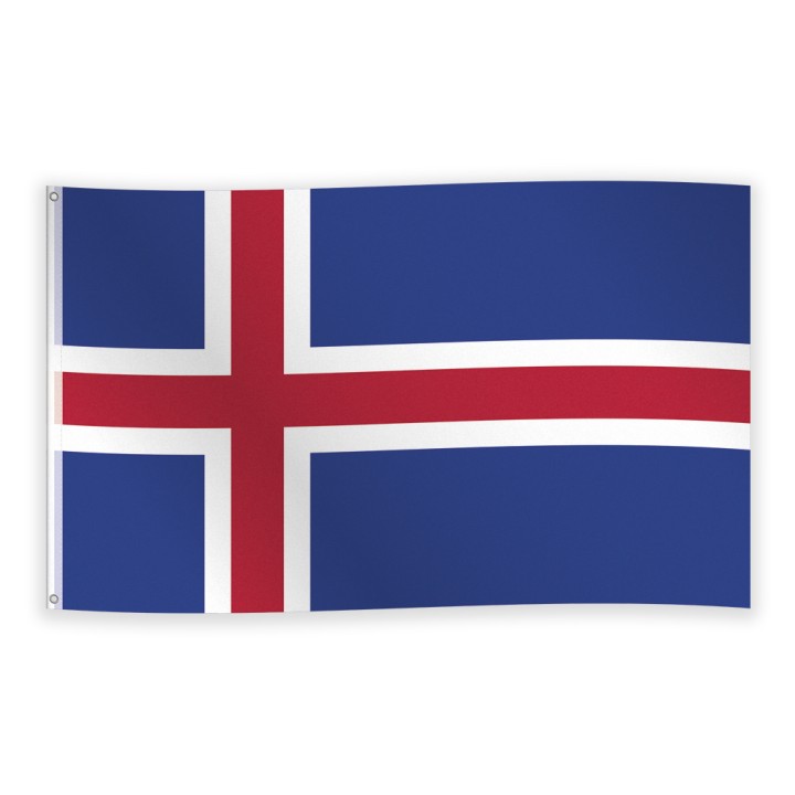 vlag ijsland