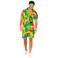 hawaii outfit heren shirt broek hemd