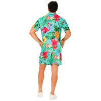 hawaii outfit heren shirt broek hemd