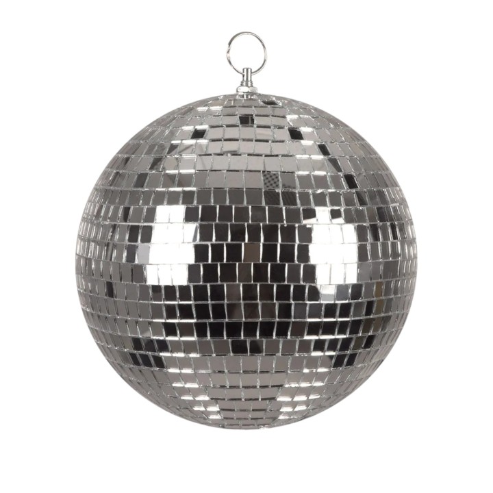 discobal zilver spiegelbol disco ball