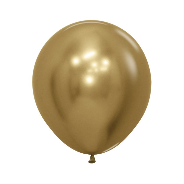 grote ballonnen chrome goud sempertex