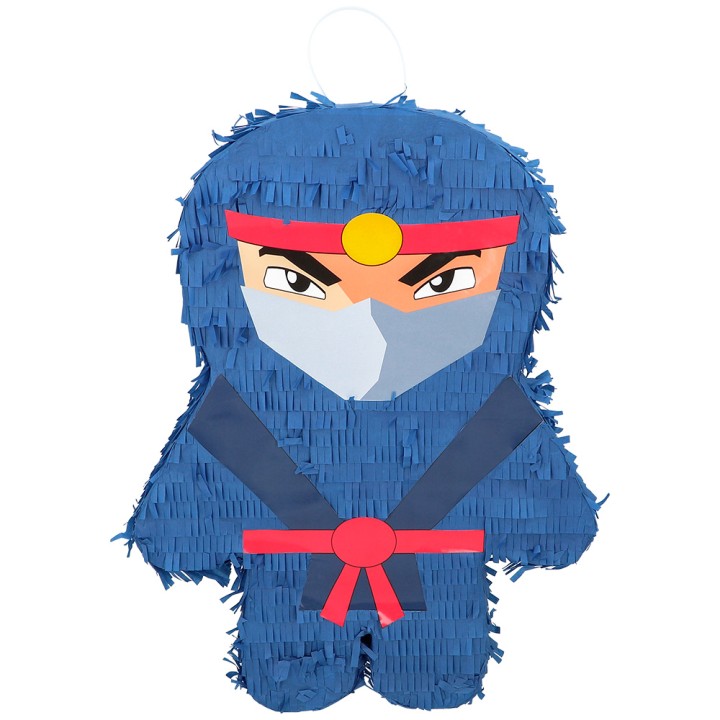 pinata ninja blauw